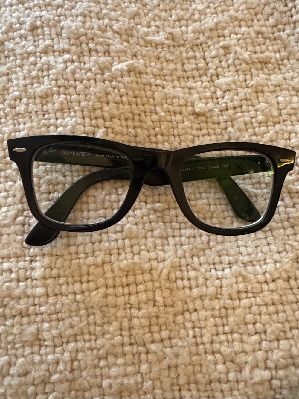 Ray-Ban Warefarer Black Frames